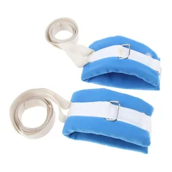 2Pcs Wrist Arm Ankle Hand Restraint Strap,Adjustable Limb Holder for Fixing Patients Prevent From Scratch Patient Positioner