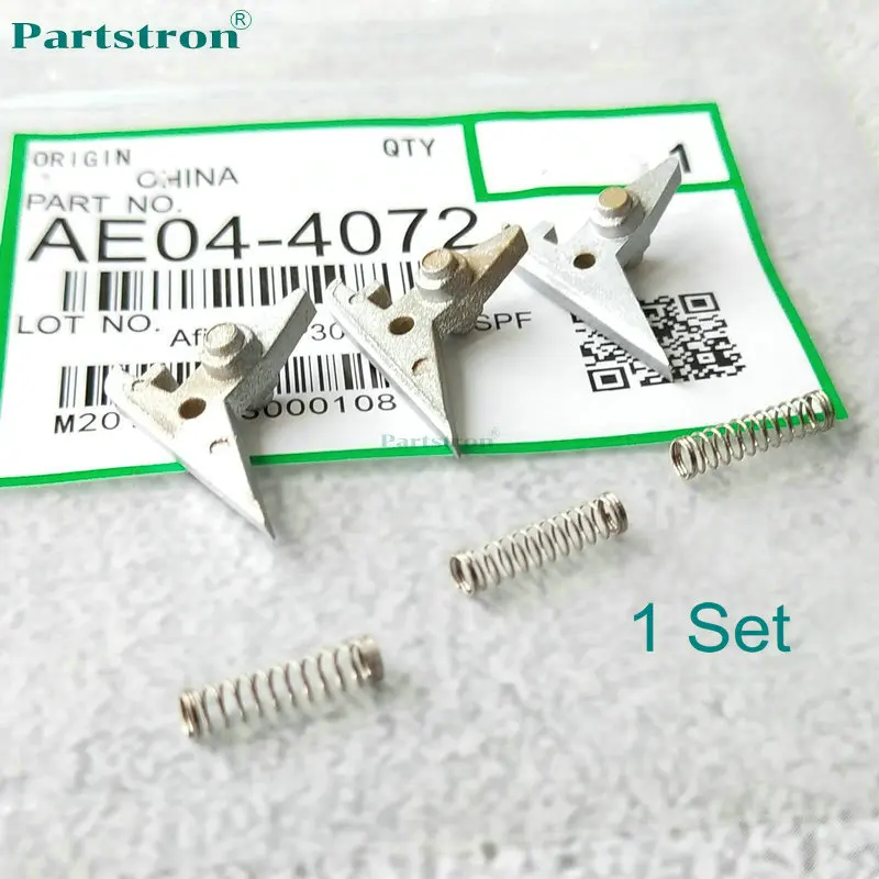 1Set Upper Picker Finger With Spring AE04-4072 For use in Ricoh MP301SP MP301SPF Copier Parts