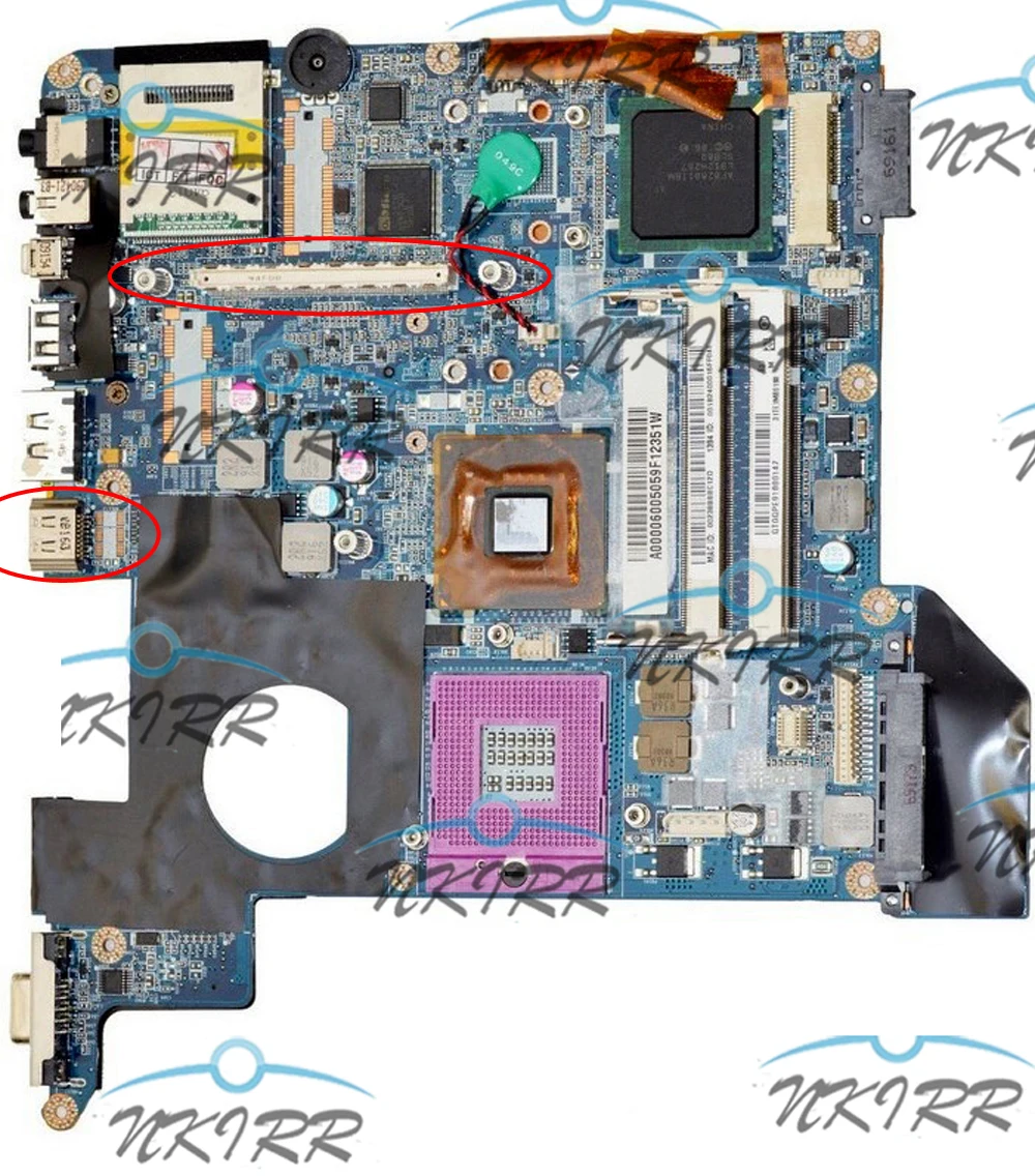 

A000028520 A000028060 A000060050 DATE1MMB8E0 REV: E S478 HDMI MotherBoard for Toshiba Satellite M300 M305 U400 U405