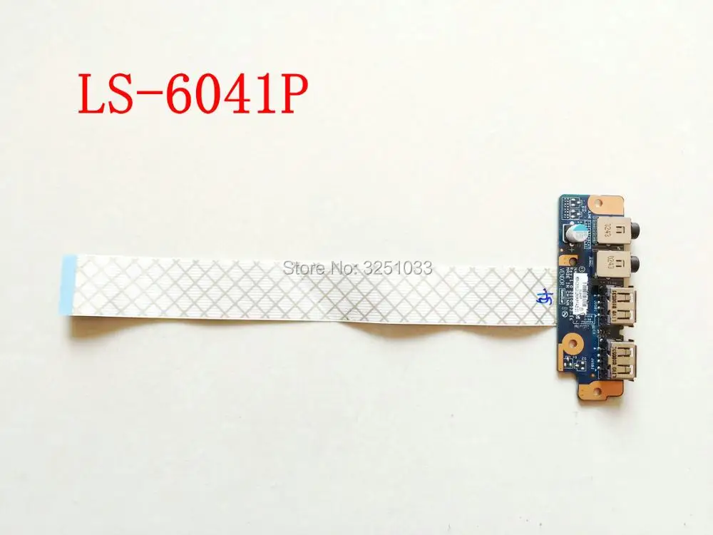 LS-6041P para Toshiba Satellite L670 L675 placa de Audio USB NALAA L670D L675D L675-S7015 placa de Audio USB genuina
