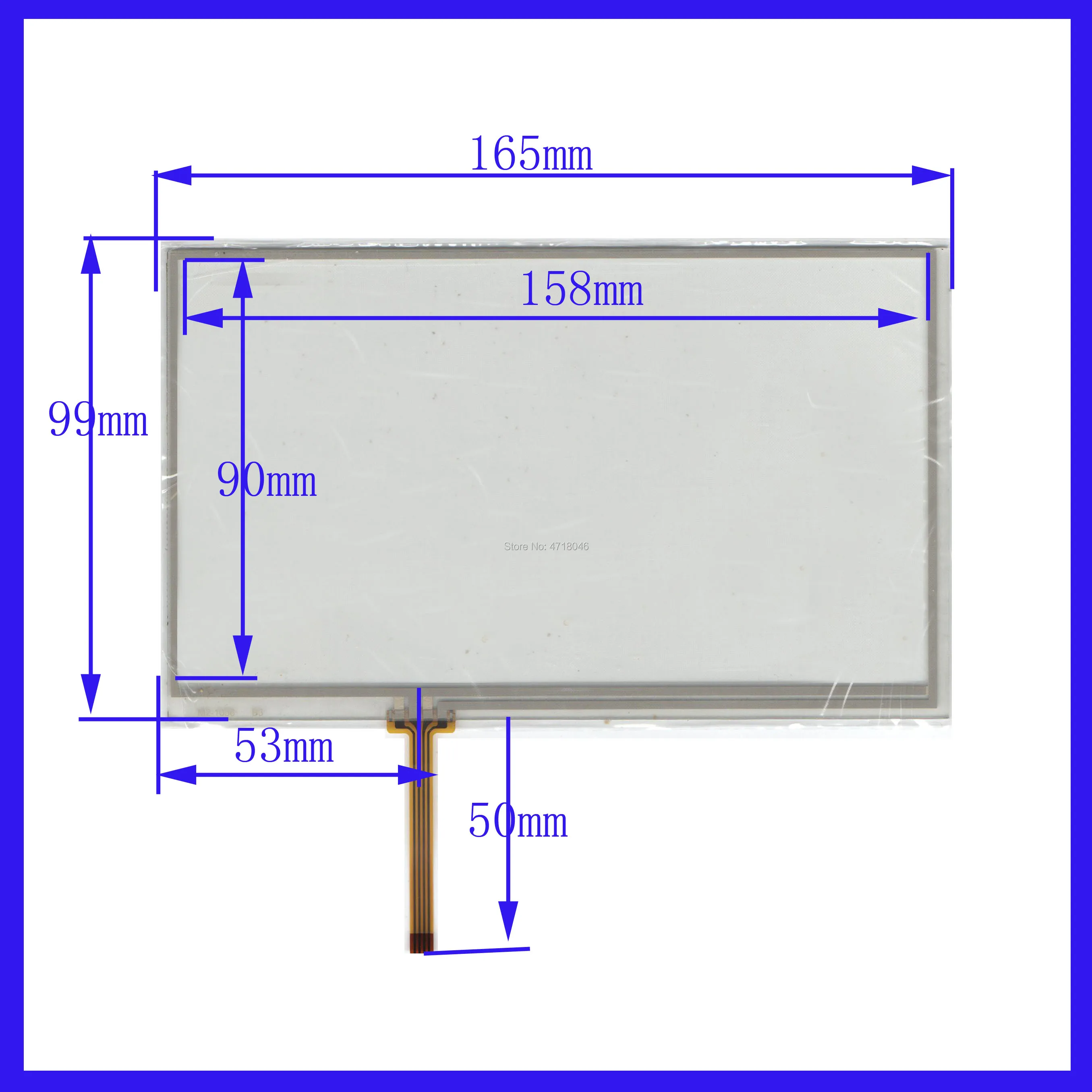 

wholesale 165*99mm suitable 5pcs/lot 4lines resistance screen this is compatible blass suitable 165mm*99mm