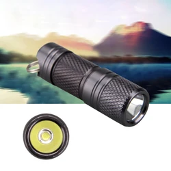 High Quality Mini Pocket LED Flashlight USB Rechargeable Portable Waterproof Light Keychain Torch Lanterna Bulid-in Battery