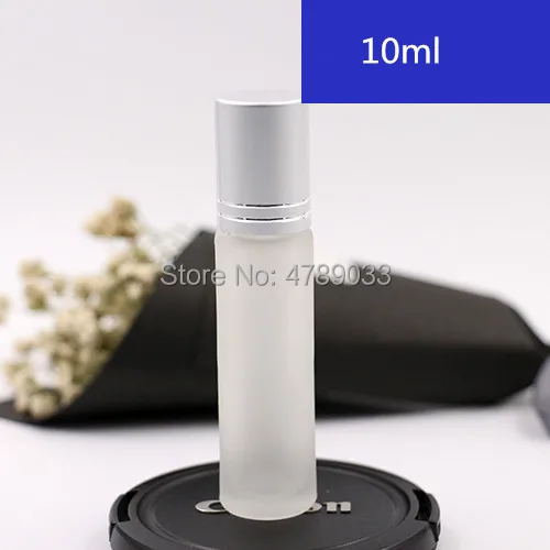 10/30/50pcs Essential Oil Bottles 10ml Roll On Glass Roller Ball Massager Eye Cream Perfume Refillable Empty Bottle Container