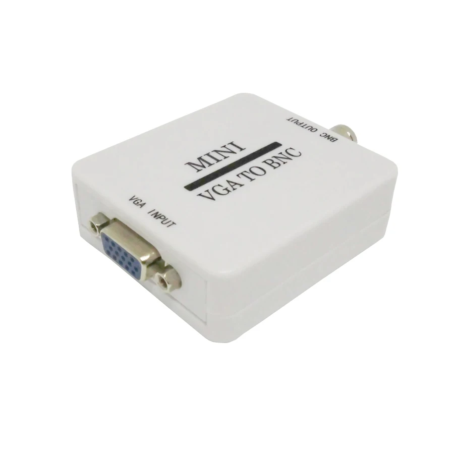 Mini HD VGA to BNC Video Converter Convertor Box Composite VGA to BNC Adapter Conversor Digital Switcher Box For HDTV Monitor