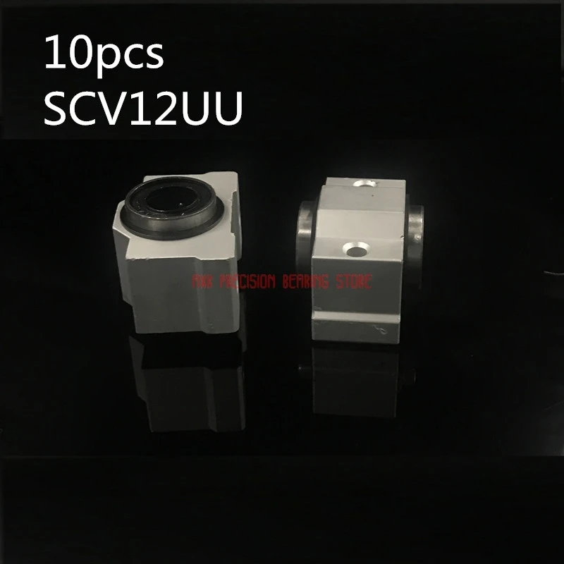 Linear Rail AXK 10pcs Sc12vuu Sc12v Scv12uu Scv12 12mm Linear Bearing Block Diy Slide Units Cnc Router