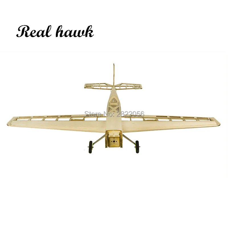 RC Plane Laser Cut DIY Balsa Wood Airplanes Kit 1.5-2.5cc nitro trainer Frame without Cover Model Building Kit