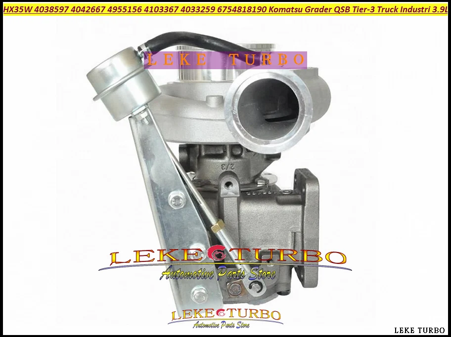 HX35W 4038597 4042667 4033259 4955156 4103367 6754818190 Turbo For Komatsu Grader QSB Tier-3 Truck Industrial Cummins Tier3 3.9L