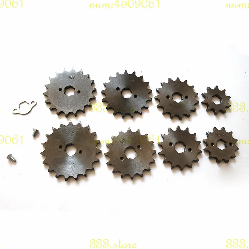 high quality 520 13 14 15 16 17 18 19t Tooth 20mm Front Engine Sprocket For ATV Quad Dirt Pit bike Buggy  Drive Counter Sprocket