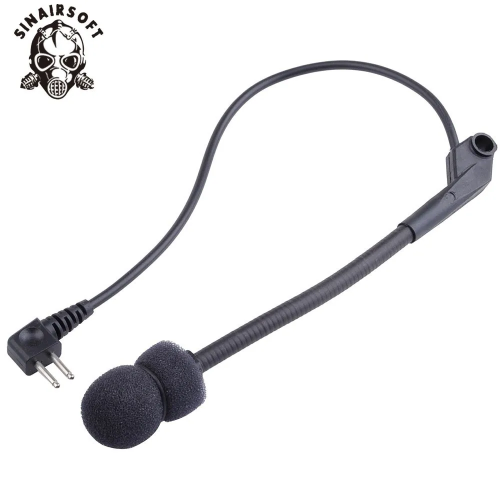 Pièces de microphone Z Tac pour casque COMTAC II, accessoires de casque Airsoft, Wargame, chasse en plein air, DulZ040