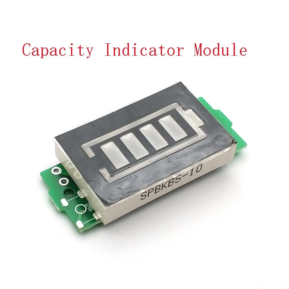 1S 2S 3S 4S Lithium Battery Capacity Indicator Module Meter Tester Display 4.2V 8.4V 12.6V 16.8V Power Level Blue