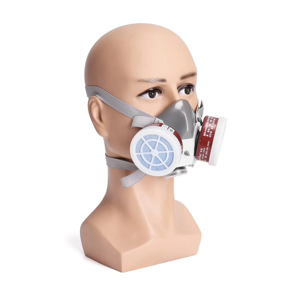 Smoke gas mask Safurance Respirator Gas Mask Safety Chemical Anti-Dust Filter Workplace Safety Protection Anti Dust