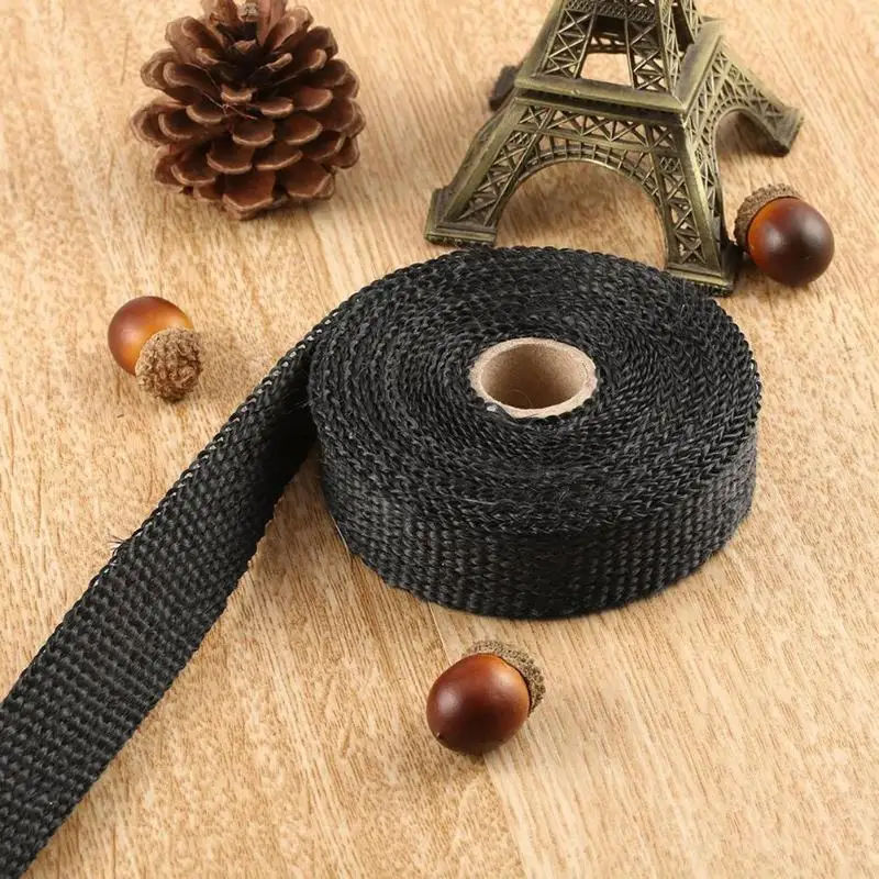 5m motorcycle exhaust pipe header wrap heat resistant cloth car modification universal insulation tape engine protection