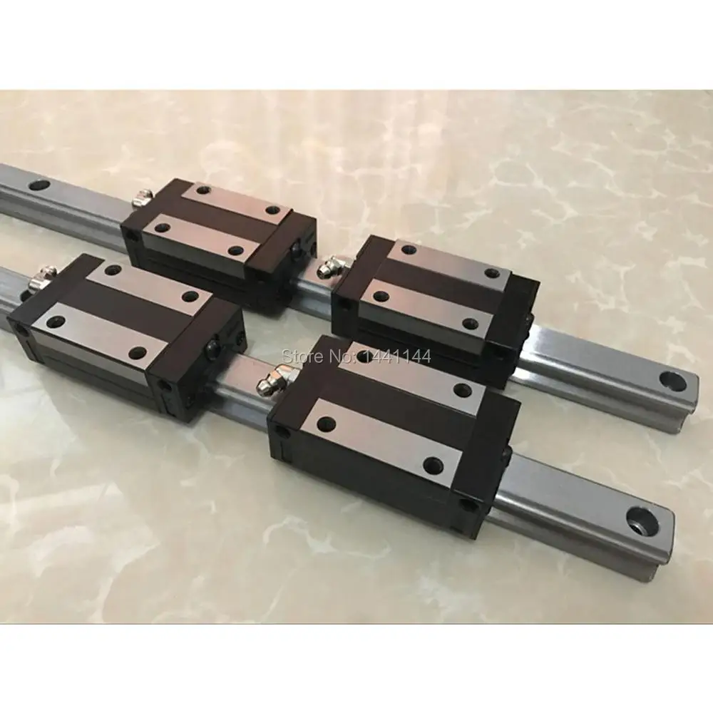 6 sets HGR20 - 500/1500/2200mm linear guide rail + SFU1605 ballscrew +SFU2005+BK/BF12+BK/BF15+Coupling+Nut housing for cnc parts