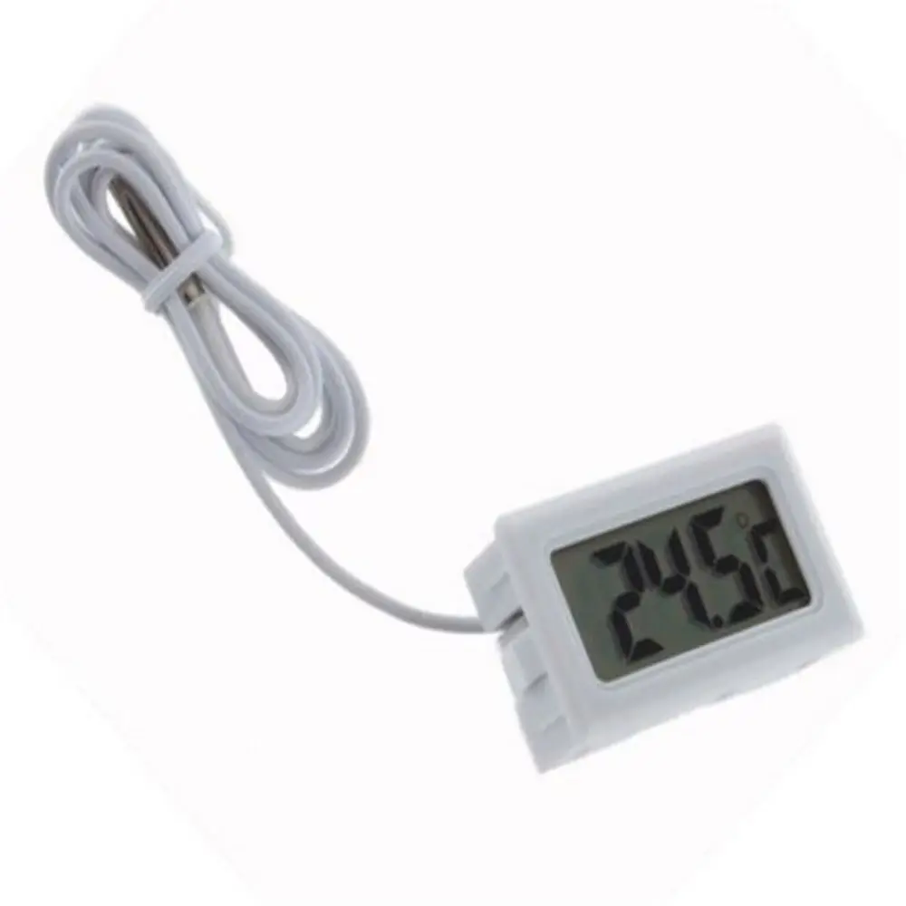 New Digital LCD Display Water Thermometer Gauge for Probe Temperature Aquarium Tank Pool Refrigerator Home Thermometer