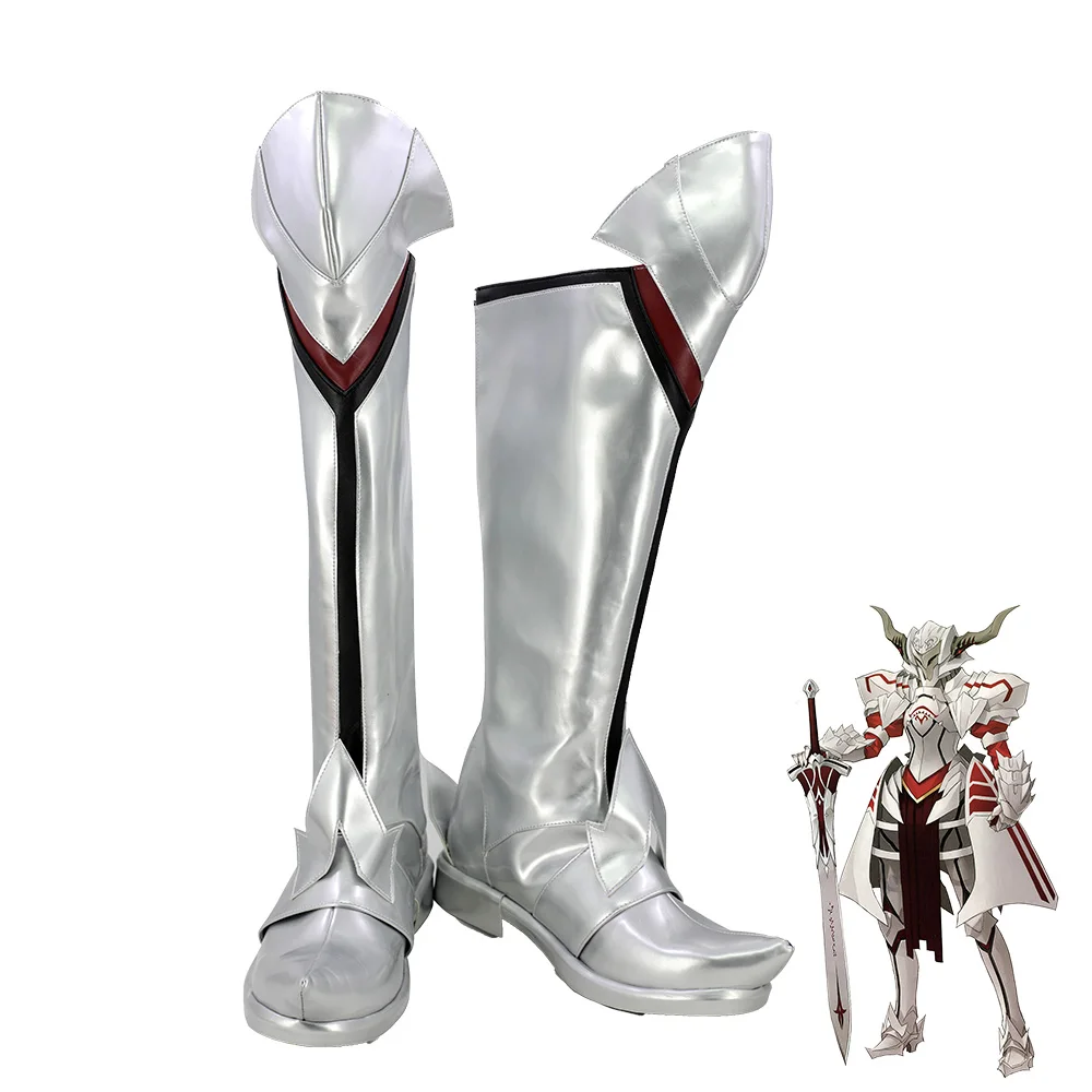 Fate Apocrypha Mordred Cosplay Shoes Women Boots