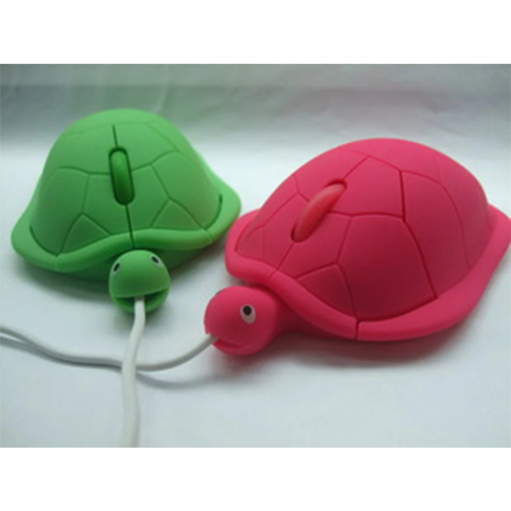 Cute Animal Wired Mouse USB 3D Turtle Optical Mice Mouse For Computer PC Mini Pro Sea Turtle Gaming Mouse