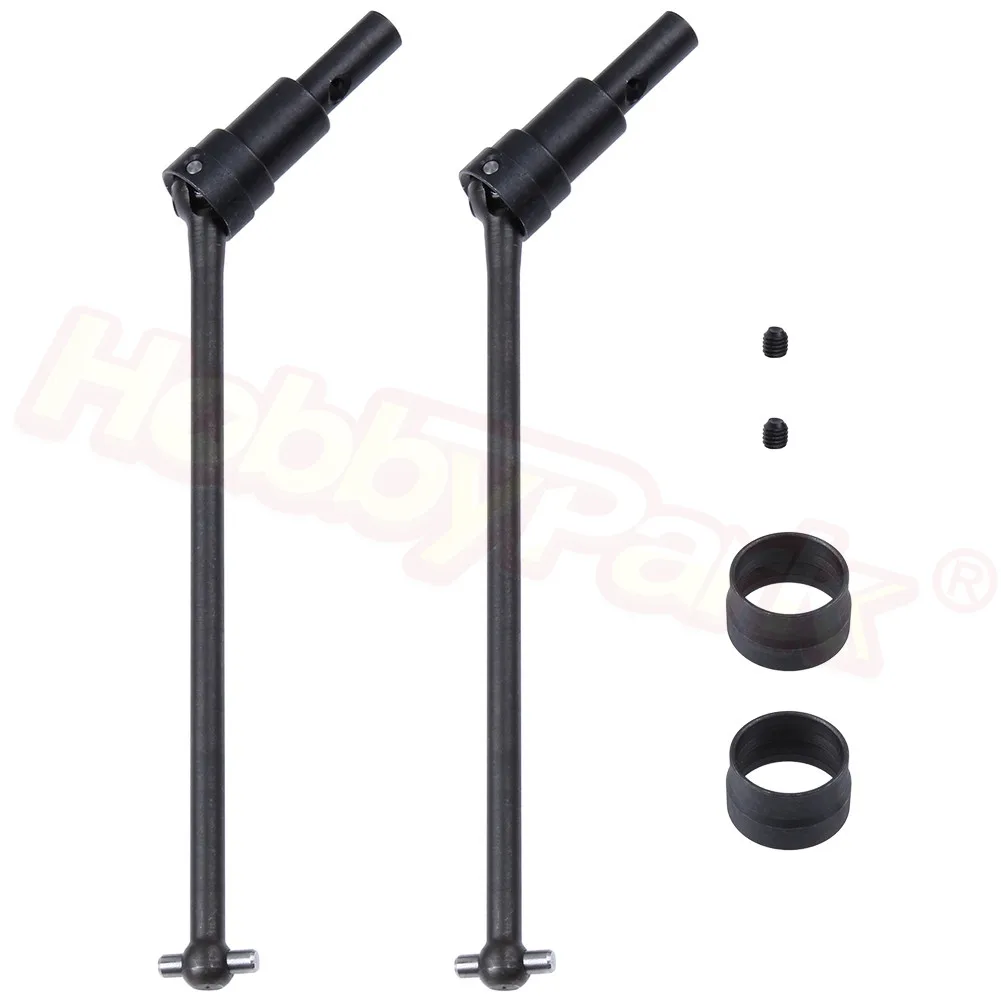 Junta de eje de transmisión Universal EA1061 de Metal y acero para JLB Racing CHEETAH 1/10, accesorios de repuesto sin escobillas para coche RC, camión monstruo, 2 uds.