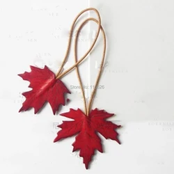 DIY leather craft maple leaf hanging decoration die cutting knife mould hand machine punch tool template