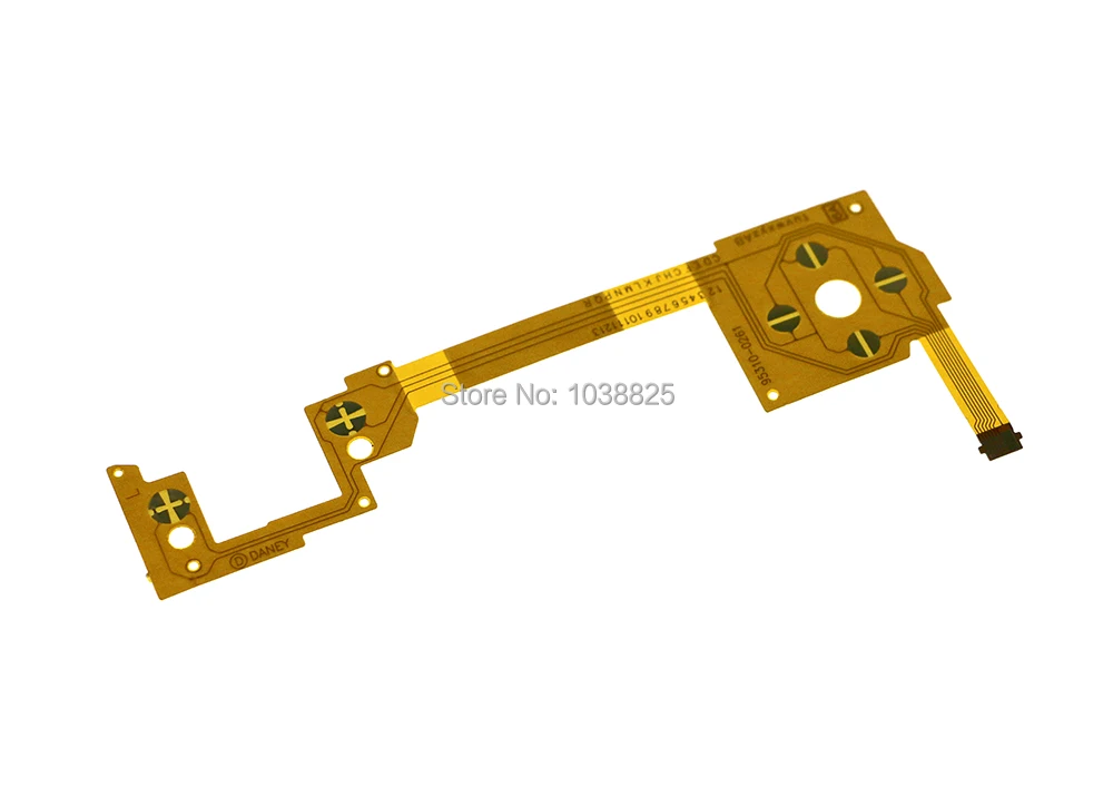 شريط لاصق لجهاز Wii U PAD ، زر يسار/يمين ، لإصلاح الكابلات المرنة
