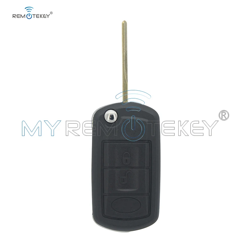 

Remtekey Flip key shell HU92 blade 3 button for Landrover LR3 LR4 Rangerover 2007 2008 2009 2010