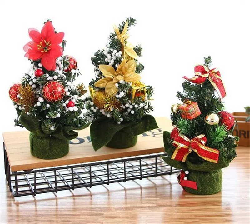 New 100pcs Merry Christmas Tree Bedroom Desk Decoration Toy Doll Gift Office Home Children Natale Ingrosso Christmas Decorations