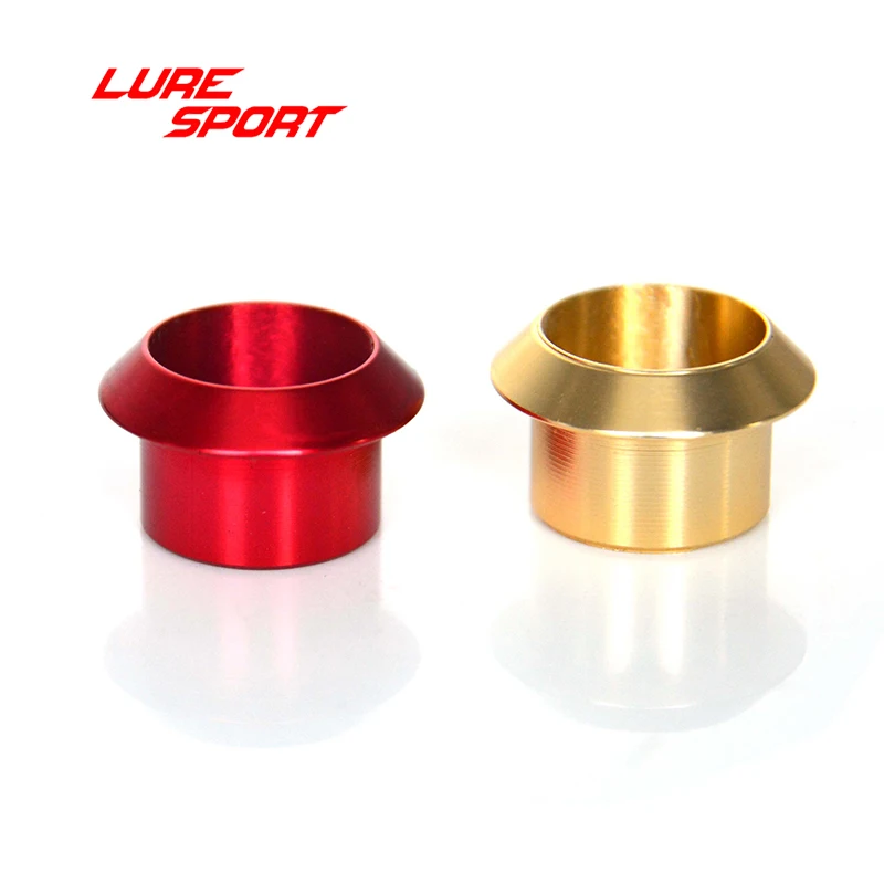 LURESPORT 6pcs Aluminum Ring Front Grip Ring wind Check FGWC Rod Building Component Repair  rod DIY Accessory