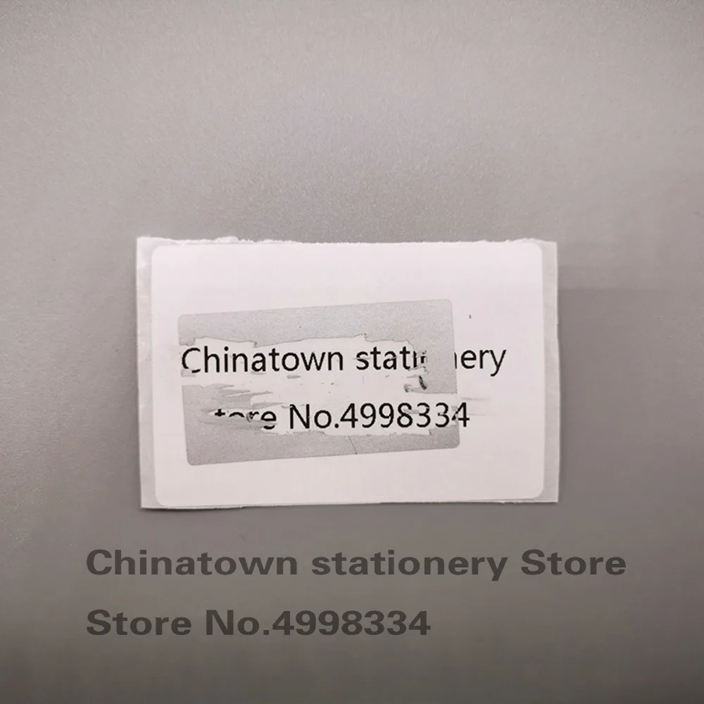 100pcs 23mmx42mm Gold Silvery Scratch Off Sticker Labels DIY adhesive Scratch off