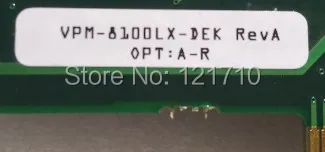 

Industrial equipment board cog nex VPM-8100LX-DEK REV A OPT A-R VM33A 203-0130-RD 801CQ-8136-03C 200-0130-4C