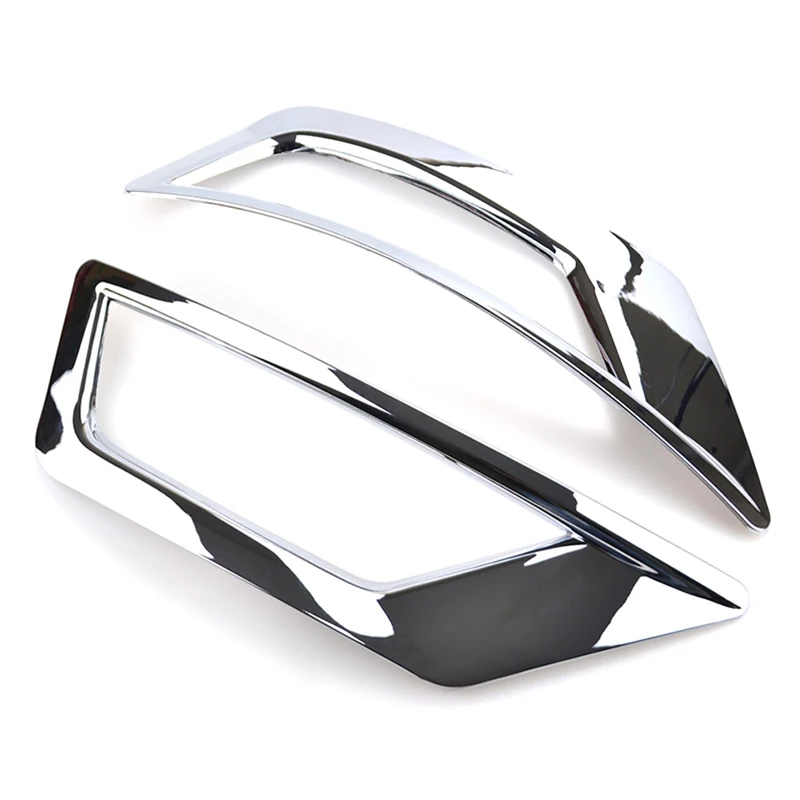 

My Good Car Chrome Rear Bumper Reflector Fog Light Foglight Lamp Cover Trim For Ford Escape Kuga 2013 2014 2015 2016 2017 2018