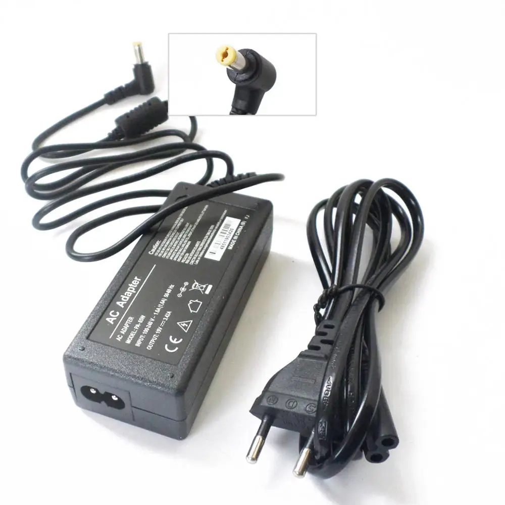 19V 3.42A 65W Power Supply Charger For ACER Aspire 5542 5551 5553 5732 7745 4715z 5734z 5736Z-4460 5736Z-4826 5710 AC Adapter