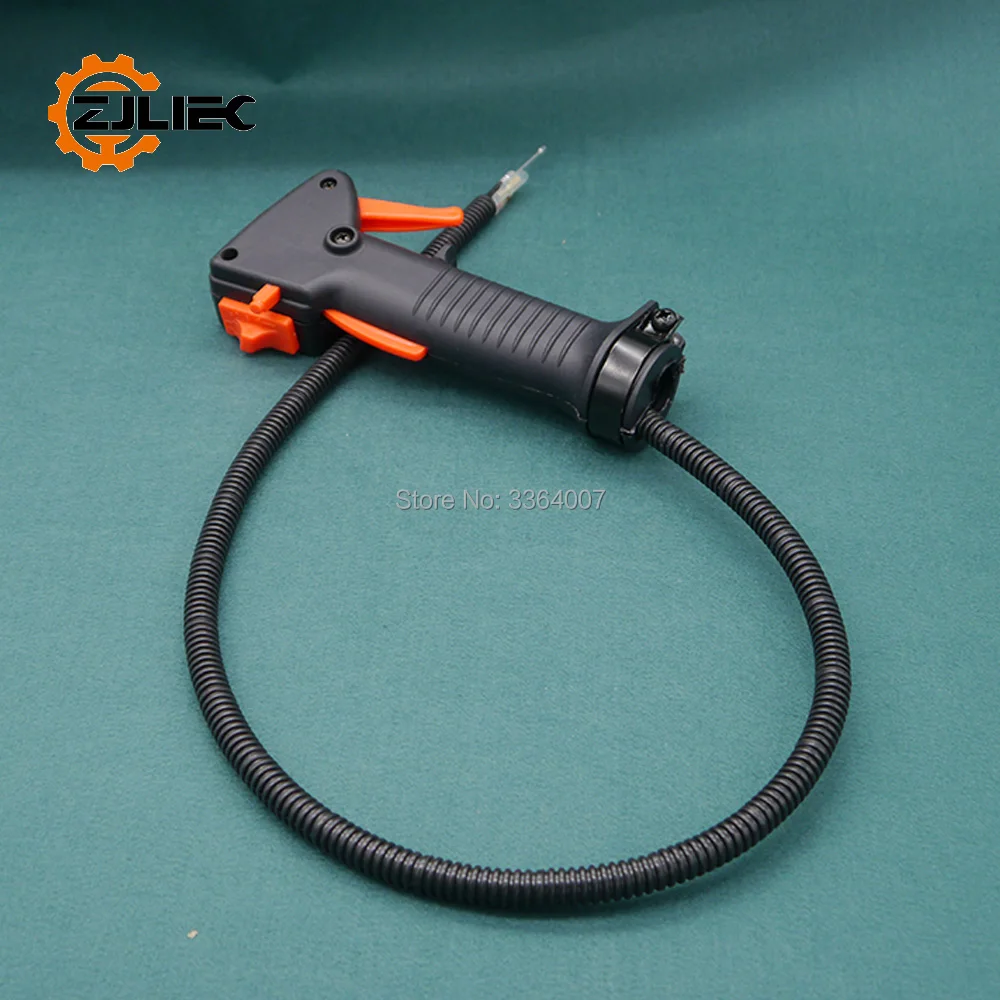 Trimmer Throttle handle switch for 26cc 33cc 43cc 52cc brush cutter gx35 grass trimmer right control handle