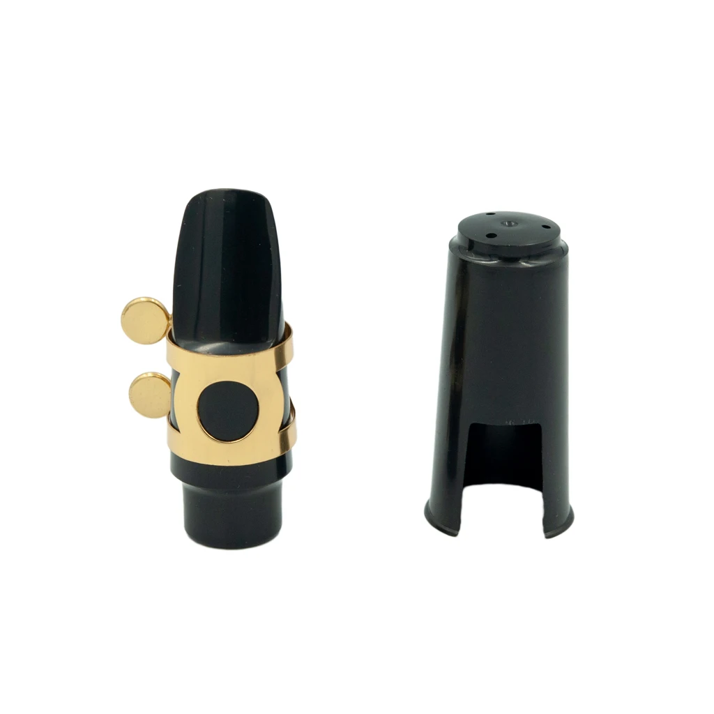 Soprano Bakelite Saxophone Mouthpiece With Reed Cap Ligature For Popular Jazz Music Saxfone Sax Instrument Accessories KIT