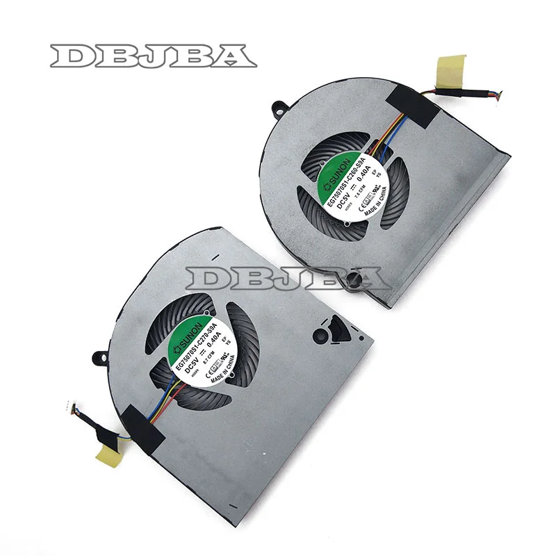 Fan For Dell Alienware 15 R3 R4 CPU + GPU FAN EG75070S1-C270-S9A EG75070S1-C260-S9A