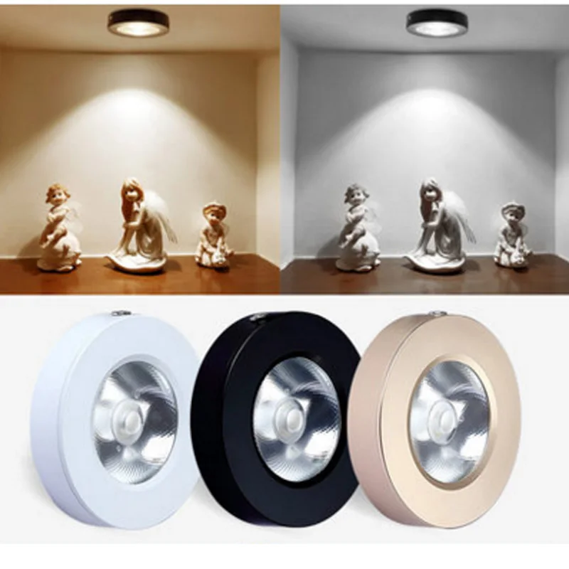 Surface Mounted Downlight 5W/10W Led Wine Cabinet Spotlight Ceiling Show Counter Living Room Light