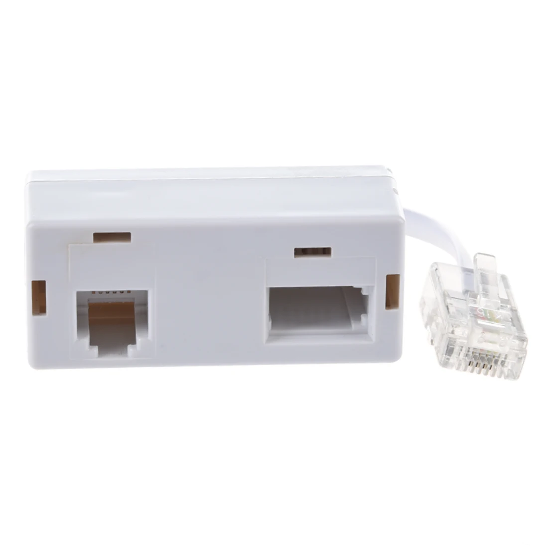 Cheapest ! RJ45 Plug to BT RJ11 Secondary Splitter Telephone Adapter for converting RJ45 wall socket to BT RJ11 Socket connector