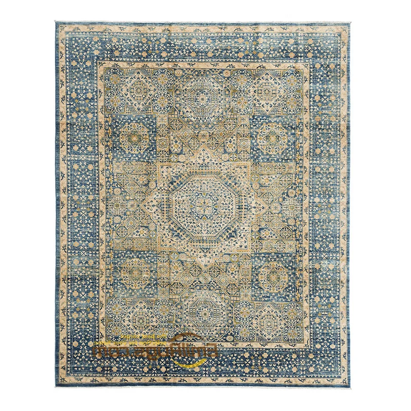 Manual Restore Ancient Ways Luxurious Persia Texture Continuous System Wool A Living Room Carpet Court Carpetgc131afghanyg25