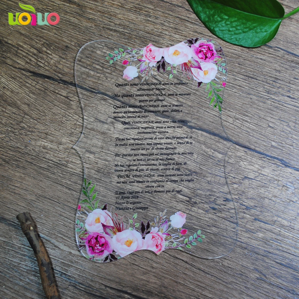 

50pcs new arrival laser cut nice floral transparent wedding invitation card wholesale price lace invitations for wedding party