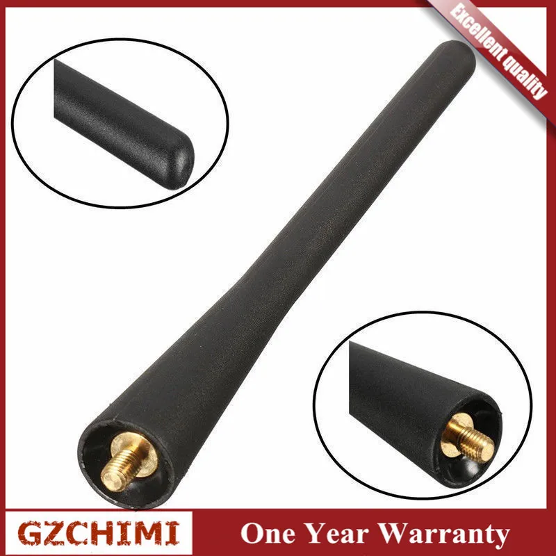 New 39151-SWA-305 Antenna Mast 7 Car Short Stubby Black For Honda Cr-V Fit