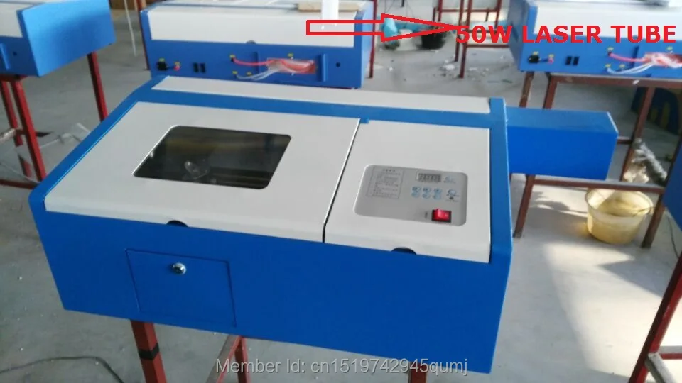 نمط جديد معدات الإعلان 50 واط القاطع بالليزر/آلة النقش بالليزر CO2/حفارة الليزر للفنون والحرف اليدوية مع USB Por #6