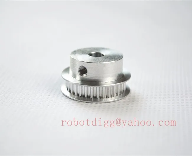 Katrol GT2 36 Gigi 6.35Mm Bor Baru untuk Sabuk Lebar 6Mm untuk Bagian Pencetak 3D Katrol Waktu GT2