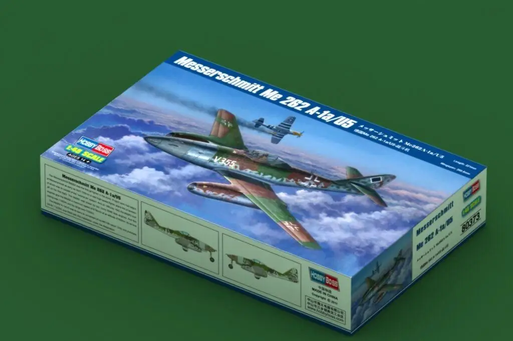 Hobbyboss 80373 1/48  Messerschmitt Me262A-1a/U5 Model kit