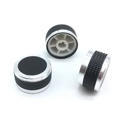 2pcs D Axis Plum Axis Car Volume Knob Power Aplifer Volume Knobs Potentimeter Switch Caps 23x13mm Plum Half Shaft