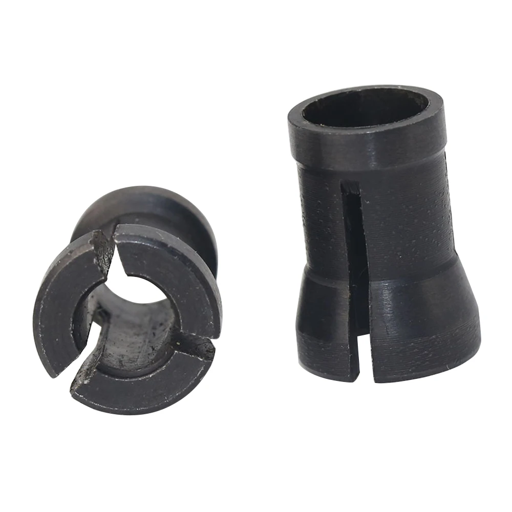 6/6.35/8mm HSS Collet Chuck Conversion Sleeve Adapter Head Converter for Trimming Machine Electric Woodwork Router Clamp Holder