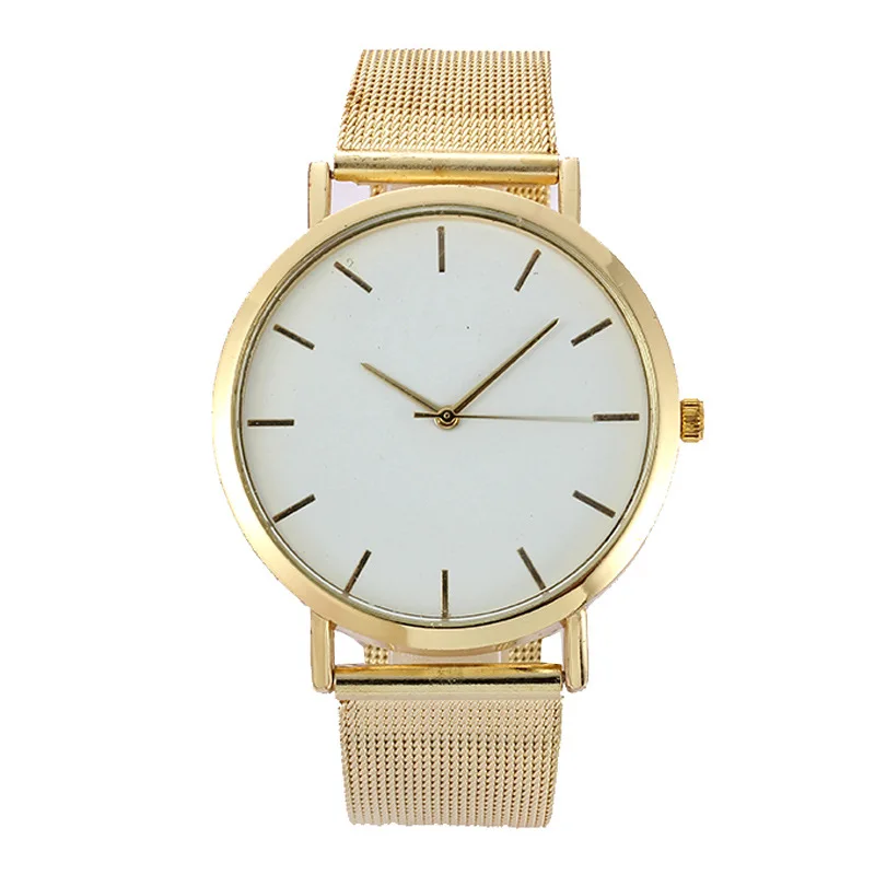 Gold Sliver Mesh orologi in acciaio inossidabile da donna Top Brand Luxury Casual Clock orologio da polso da donna Relogio Feminino Gift