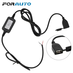 FORAUTO-Prise USB de Moto pour Téléphone, Adaptateur DC 12V Vers 5V, Port d'Alimentation GPS, Convertisseur USB