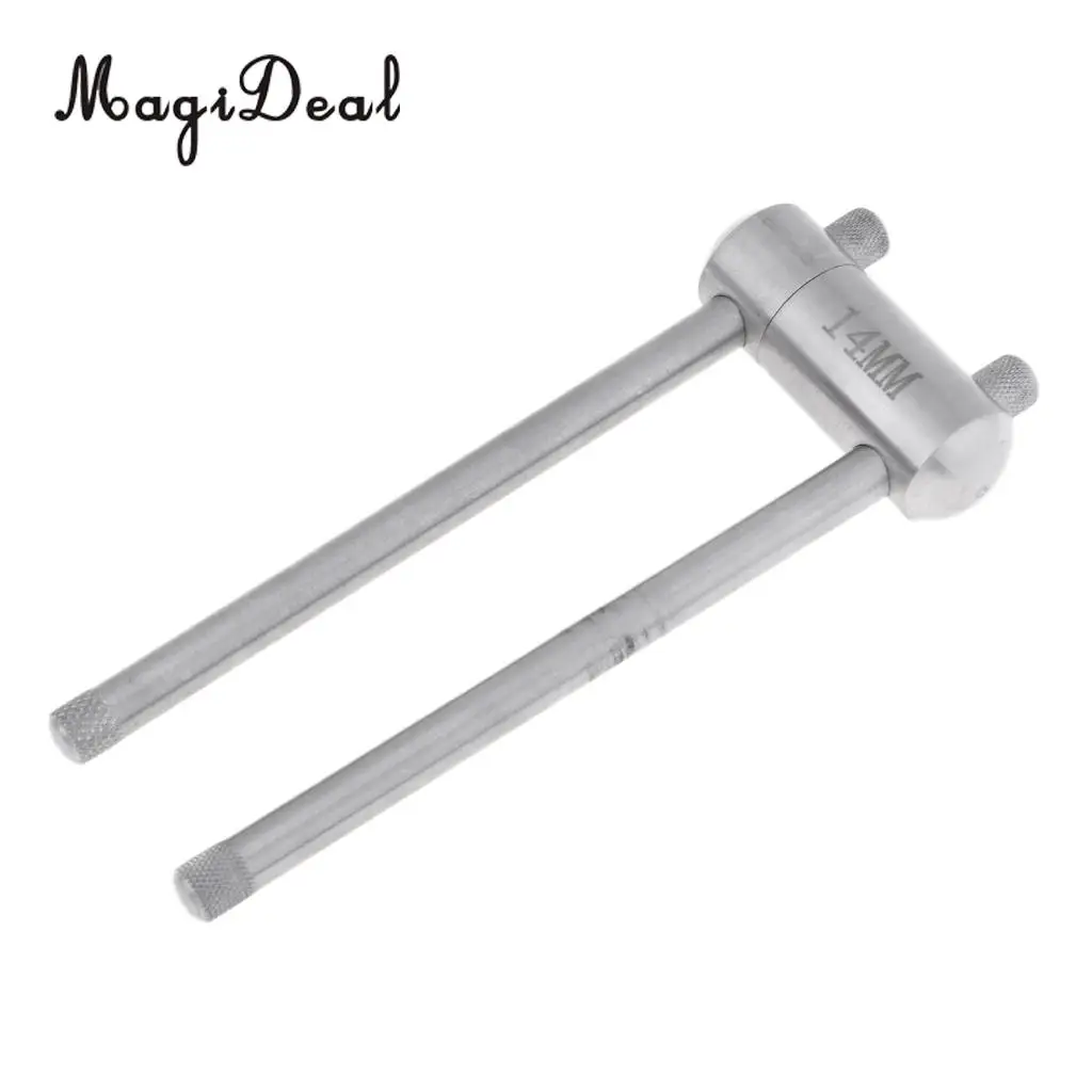 MagiDeal Heavy Duty CUE TIP กดเครื่องมือ Shaper สำหรับ 12 13 14mm Pool สนุ๊กเกอร์บิลเลียด Cues STICK