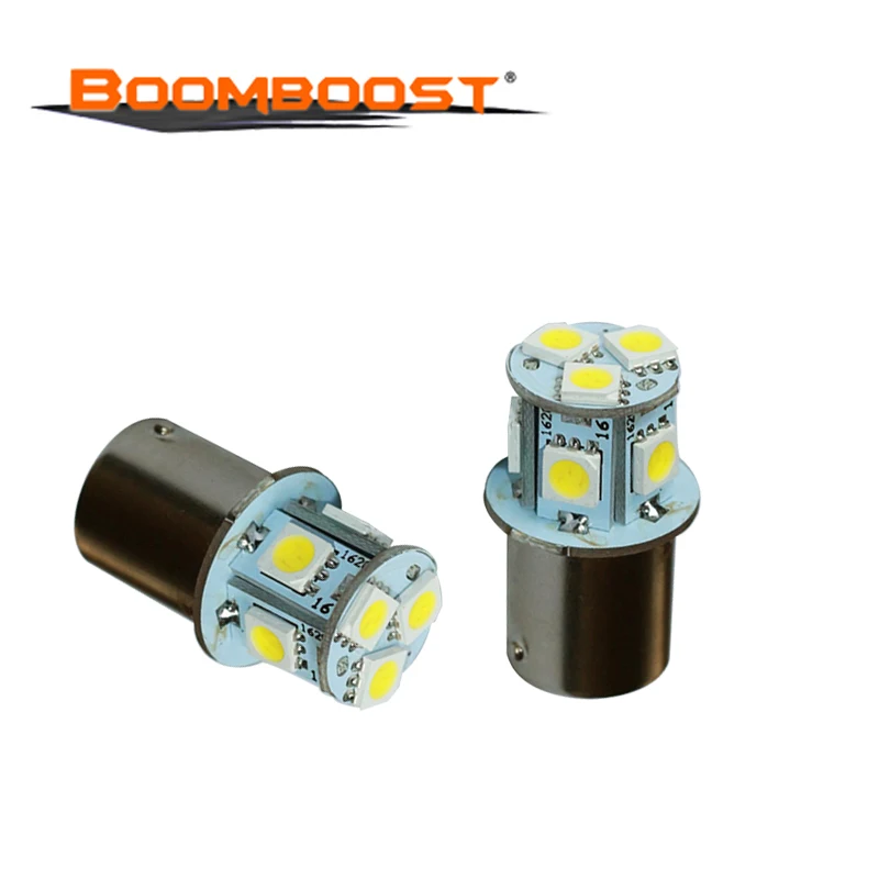 Reverse Lights 10 pieces 1157 BA15S 8SMD 5050 8LED Car Bulbs Lamp 1.9W Turn Signal Light Source parking