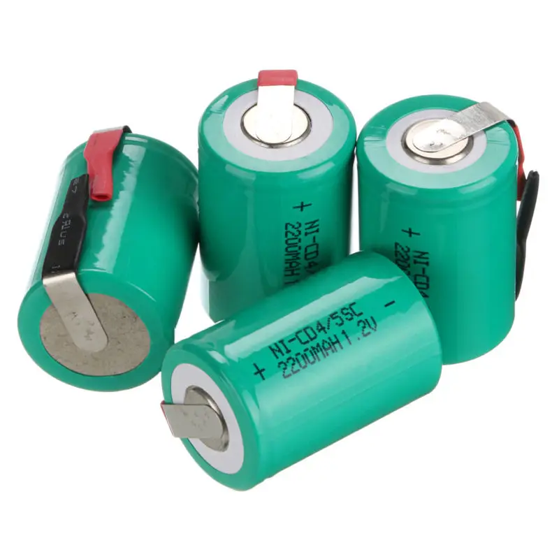 GTF 2-20pc 4/5 SC akumulatory wiertarskie 2200mAh 1.2V Sub C ni-cd akumulator do golenia oświetlenie awaryjne Batteria elektryczna