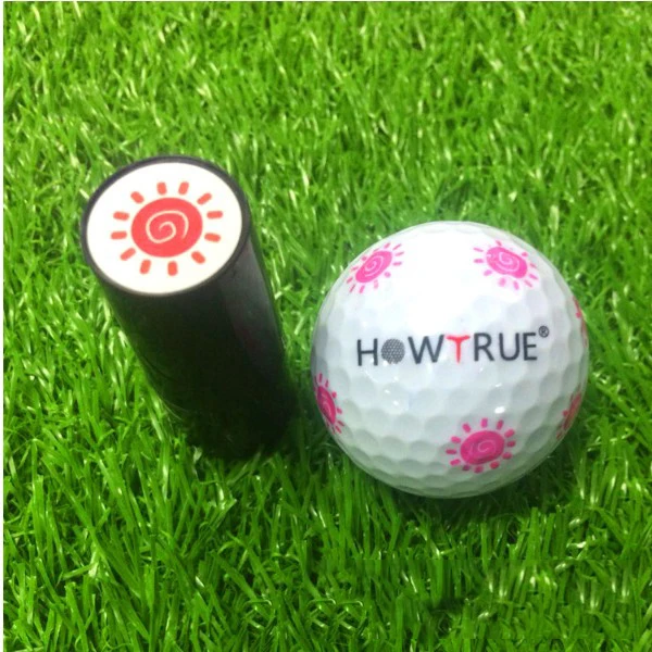 Plastic + Silicone Golf Ball Stamper Stamp Seal Impression Marker Print Gift Prize Golf Accessories for Golfer