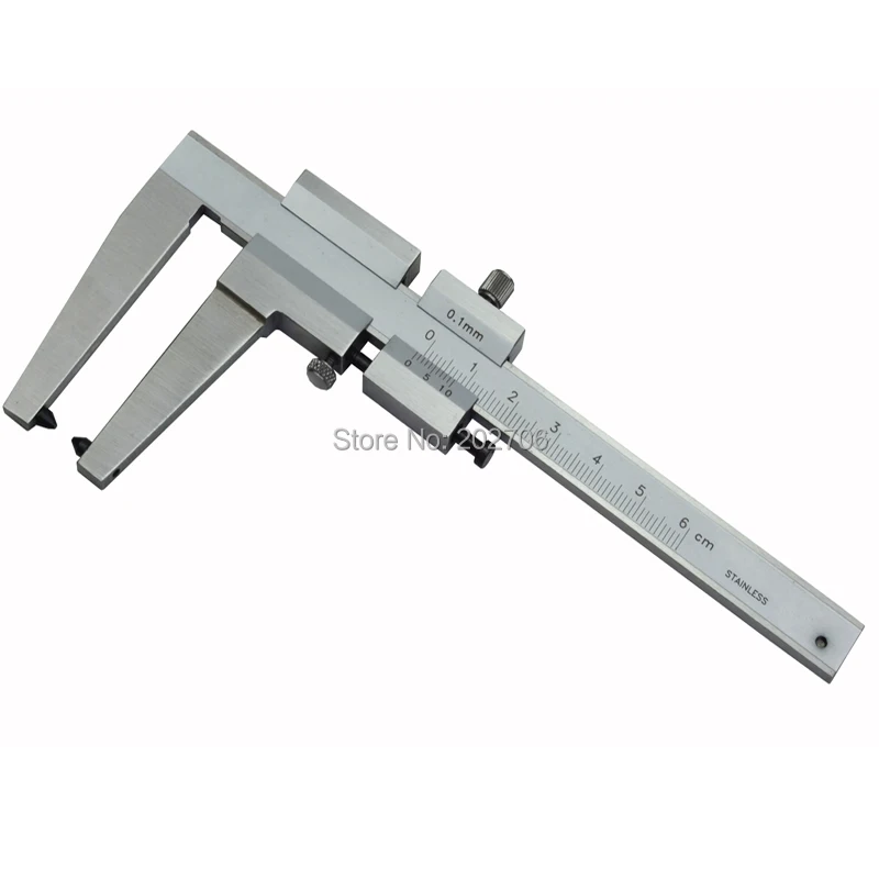 Stainless Steel Brake Vernier Caliper For Brake Discs Disks Measuring Tools disc brake Thickness Gauge Claw length 50mm/80mm